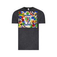 Vintage Black different is beautiful Vintage Tee - TumblerDesignByShophia