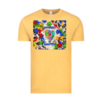 Vintage Mustard different is beautiful Vintage Tee - TumblerDesignByShophia