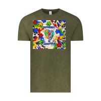 Vintage Olive different is beautiful Vintage Tee - TumblerDesignByShophia