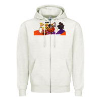 Oatmeal Heather Trick Or Treat Baby Chimpanzee Zipper Hoodie - LillyAllenDesigns