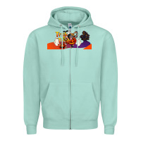 Seafoam Trick Or Treat Baby Chimpanzee Zipper Hoodie - LillyAllenDesigns
