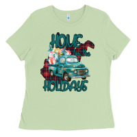 Matcha Christmas Home For The Holidays Ladies Tee - Bettercallsaul