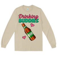 Mushroom Drinking Buddies Long Sleeve Tee - Jasminsmagicworld