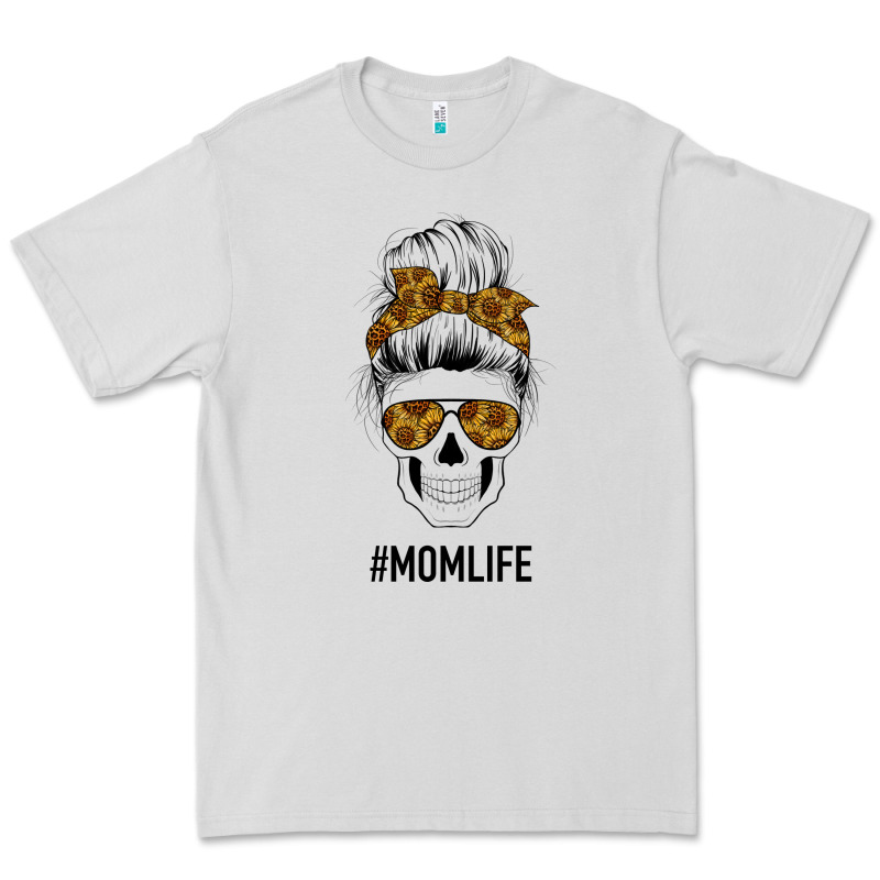 Sunflower Mom Skull Premium Tee by Bettercallsaul | Teevron