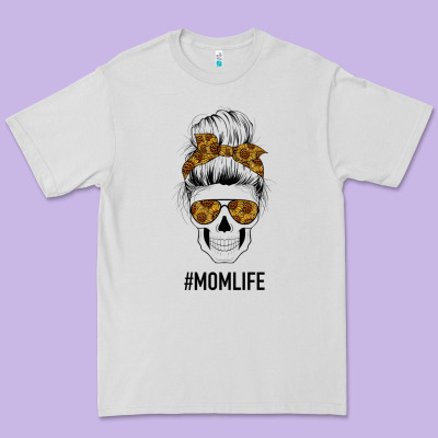 Sunflower Mom Skull Premium Tee Designed By Bettercallsaul