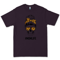 Plum Sunflower Mom Skull Premium Tee - Bettercallsaul