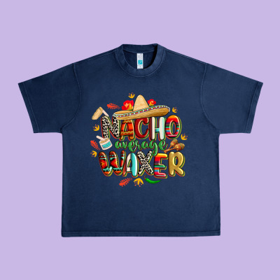 Cinco De Mayo Nacho Average Waxer Urban Heavy Tee Designed By Cowgirlartshop