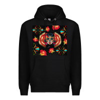 Black sugar skull tumbler Premium Hoodie - BundleAndBundleShop