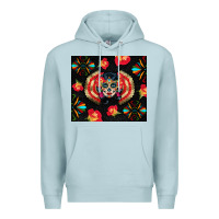 Blue Mist sugar skull tumbler Premium Hoodie - BundleAndBundleShop
