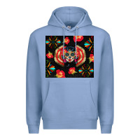 Colony Blue sugar skull tumbler Premium Hoodie - BundleAndBundleShop