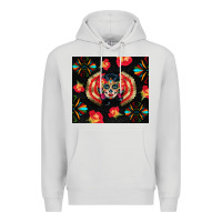 Dove Grey sugar skull tumbler Premium Hoodie - BundleAndBundleShop