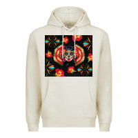 Oatmeal Heather sugar skull tumbler Premium Hoodie - BundleAndBundleShop