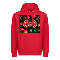 Red sugar skull tumbler Premium Hoodie - BundleAndBundleShop