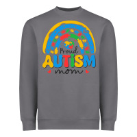 Storm proud autism mom rainbow Heavyweight Sweatshirt - CowhideDigitalArt