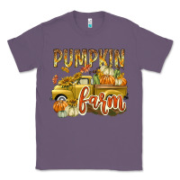 Lavender Pumpkin farm with truck Classic Tee - texasbilliewilder