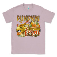 Lilac Pumpkin farm with truck Classic Tee - texasbilliewilder