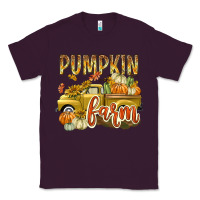 Plum Pumpkin farm with truck Classic Tee - texasbilliewilder
