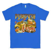 True Royal Pumpkin farm with truck Classic Tee - texasbilliewilder