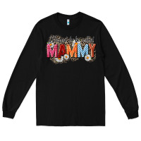 Black Blessed to be called mammy Long Sleeve Tee - CowGirlArtShop