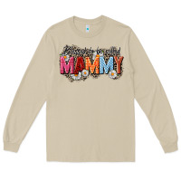 Mushroom Blessed to be called mammy Long Sleeve Tee - CowGirlArtShop