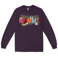 Plum Blessed to be called mammy Long Sleeve Tee - CowGirlArtShop