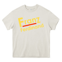 Cream franz ferdinands Heavy Core Tee - minhPixels