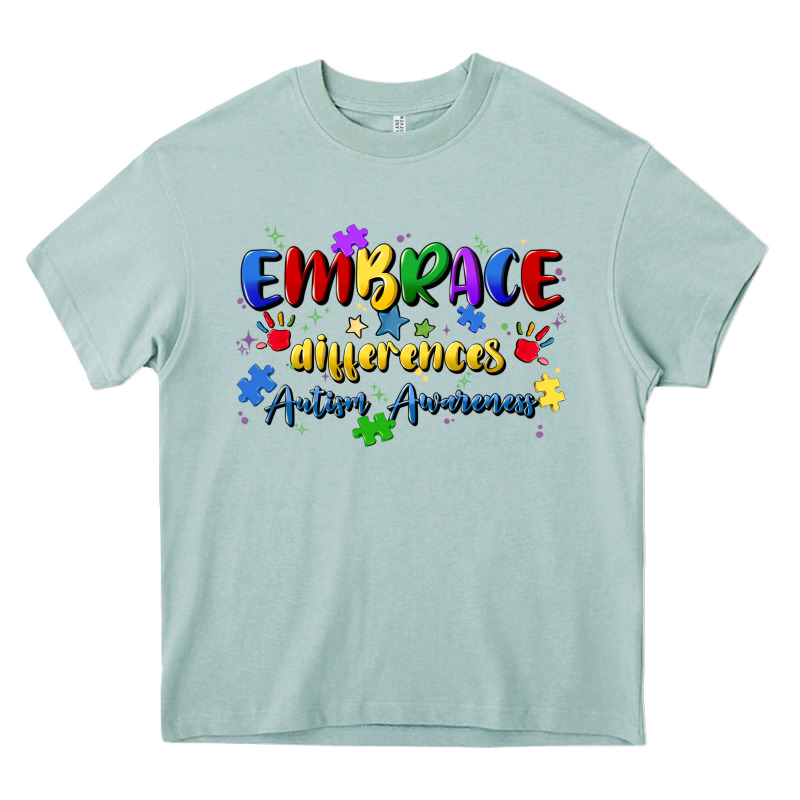 Embrace Differences Heavy Core Tee by Artiststas | Teevron