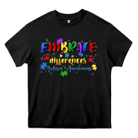 Black embrace differences Heavy Core Tee - Artiststas