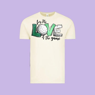 For The Love Of The Game Golf Vintage Tee Designed By Jasminsmagicworld