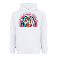 White easter cross daisy egg rainbow Heavyweight Hoodie - Artiststas