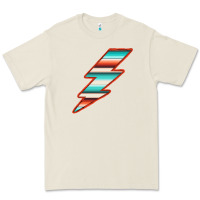 Bone Teal and Orange Serape Lightning Premium Tee - Bettercallsaul