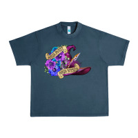 Midnight Navy sorta sweet sorta wicked Urban Heavy Tee - CowGirlArtShop