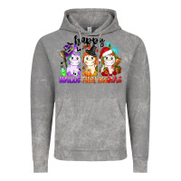 Cloud Rock happy hallothanksmas unicorn Vintage Hoodie - CowGirlArtShop