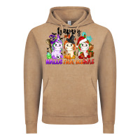 Vintage Coffee happy hallothanksmas unicorn Vintage Hoodie - CowGirlArtShop