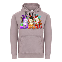Vintage Zinc happy hallothanksmas unicorn Vintage Hoodie - CowGirlArtShop