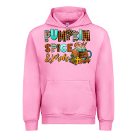 Fuchsia Pink pumpkin spice and jesus Urban Hoodie - AdoDesignShop