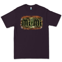 Plum Camouflage Patterned Mimi Tried Premium Tee - Bettercallsaul