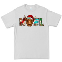Dove Grey noel long haired shaggy cow Premium Tee - Jasminsmagicworld