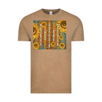 Vintage Coffee self reminders with sunflowers Vintage Tee - TumblerDesignByShophia