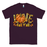 Plum Love Fall Y'all Classic Tee - texasbilliewilder