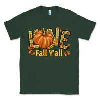 Sports Green Love Fall Y'all Classic Tee - texasbilliewilder