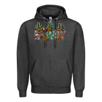 Charcoal Heather howdy Zipper Hoodie - SublimationCraftShop