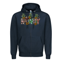 Navy howdy Zipper Hoodie - SublimationCraftShop