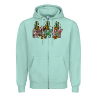 Seafoam howdy Zipper Hoodie - SublimationCraftShop