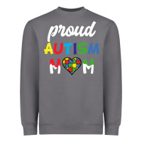 Storm Proud Autism Mom Mothers Day Gift Autism Awareness Heavyweight Sweatshirt - CowhideDigitalArt