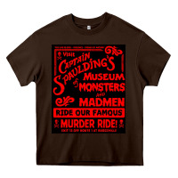 Chocolate Brown Devils rejects rob zombie captain Spaulding movie Heavy Core Tee - minhPixels