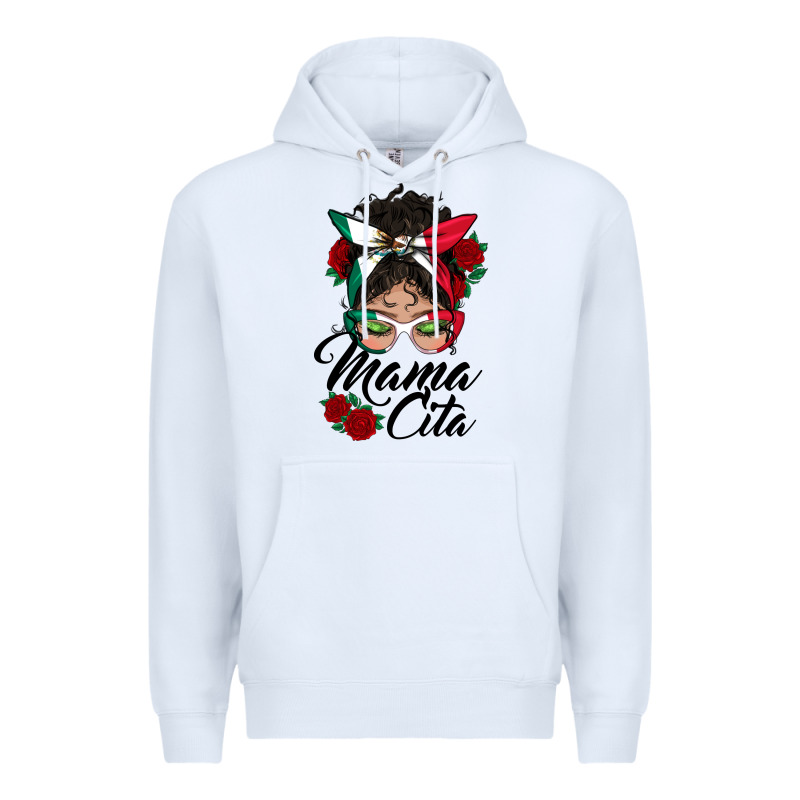 Mexican Mamacita Messy Bun Premium Hoodie by BundleAndBundleShop | Teevron