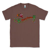 Chestnut merry christmas western Classic Tee - CowhideDigitalArt