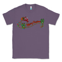 Lavender merry christmas western Classic Tee - CowhideDigitalArt