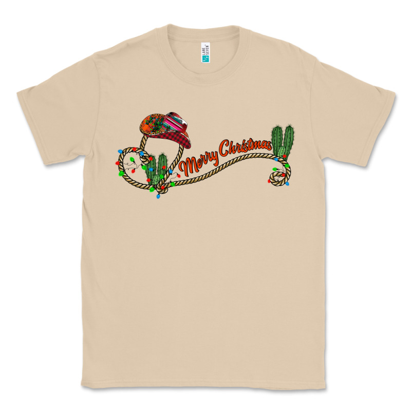 Merry Christmas Western Classic Tee by CowhideDigitalArt | Teevron